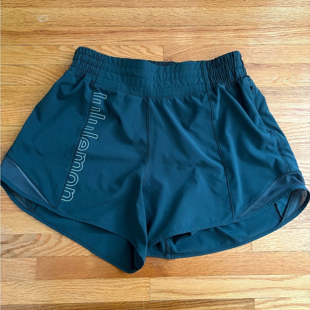 Lululemon Teal Athletic Shorts